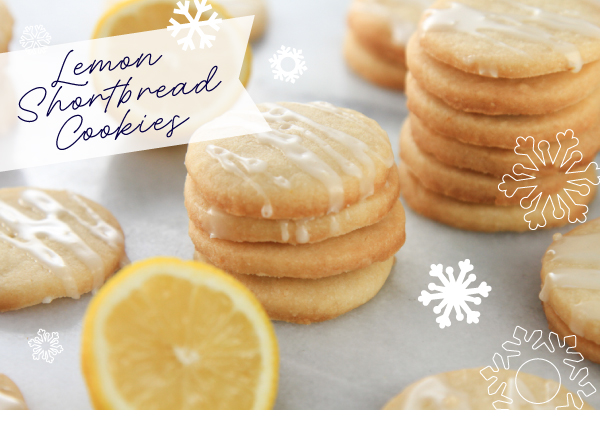 Lemon Shortbread Cookies