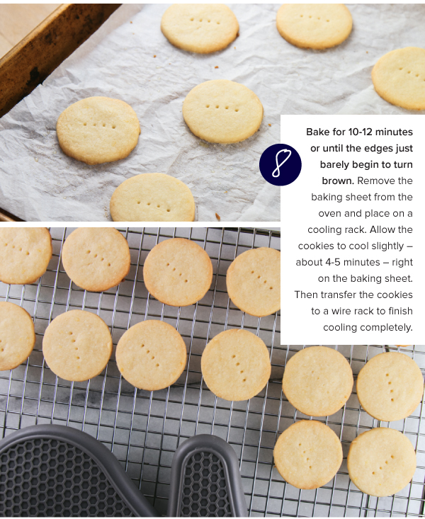 Lemon Shortbread Cookies