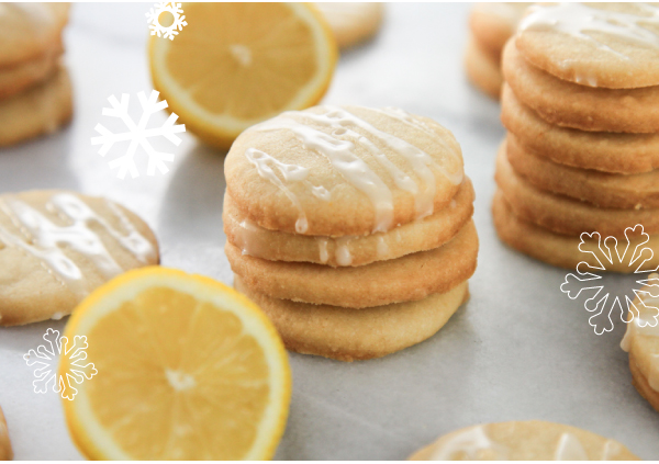 Lemon Shortbread Cookies