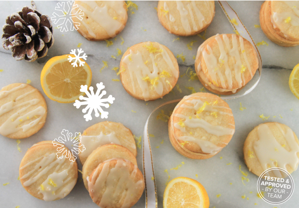 Lemon Shortbread Cookies