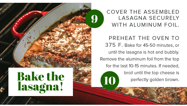 A Classic Lasagna